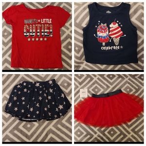 🆓️18m girls patriotic bundle🆓️